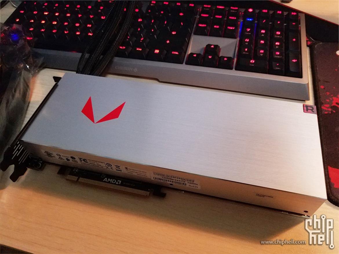 Sapphire Radeon RX Vega 64 Liquid Edition Poses For Closeup Photos