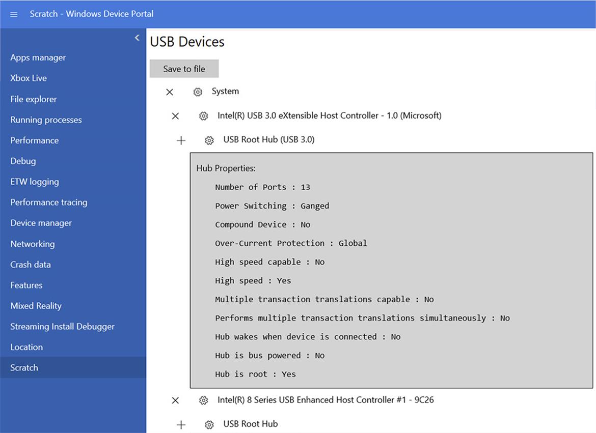 Microsoft Enhances Windows Device Portal Toolset For Windows 10 Fall Creators Update