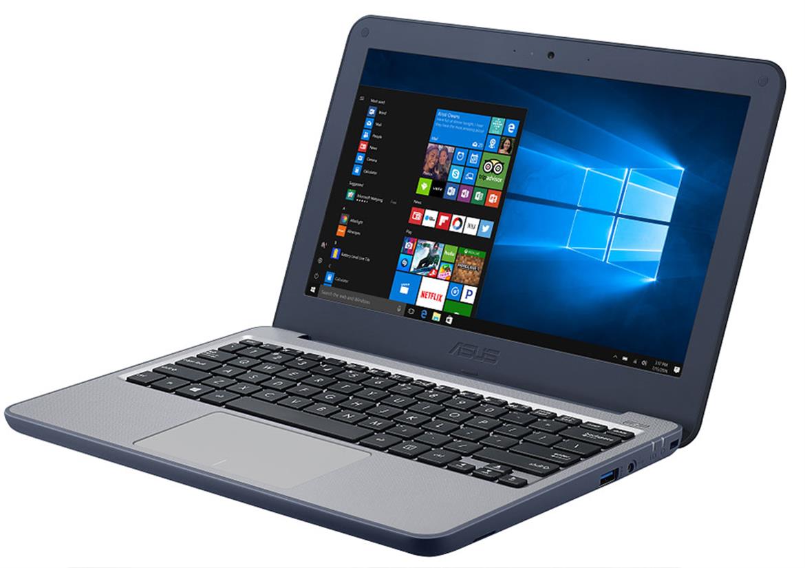 ASUS Announces VivoBook W202NA Rugged Windows 10 S Notebook Targeted At Schools