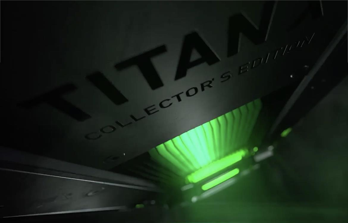NVIDIA Teases TITAN X Collector's Edition Enthusiast Graphics Card On YouTube