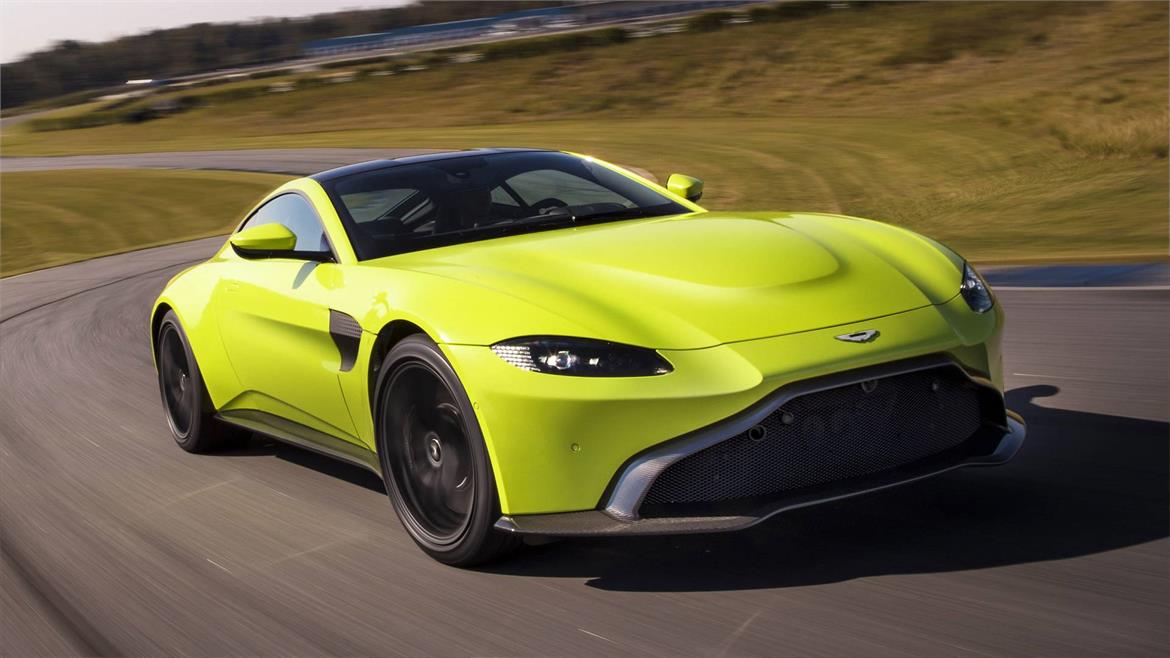 Aston Martin's 2018 Vantage Is A Sultry 503HP Sports Car With 007's License To Kill