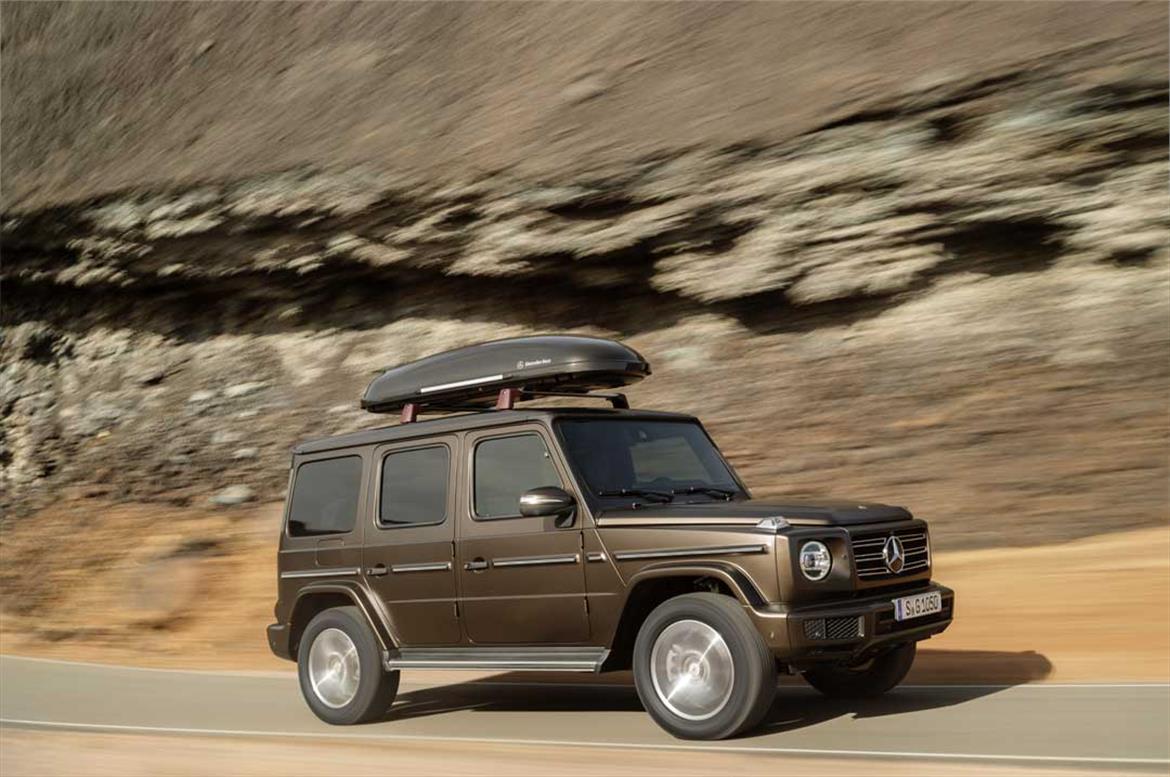 Mercedes-Benz Unveils All-New Bricktastic G-Class SUV With Redesigned Suspension, Sumptuous Interior