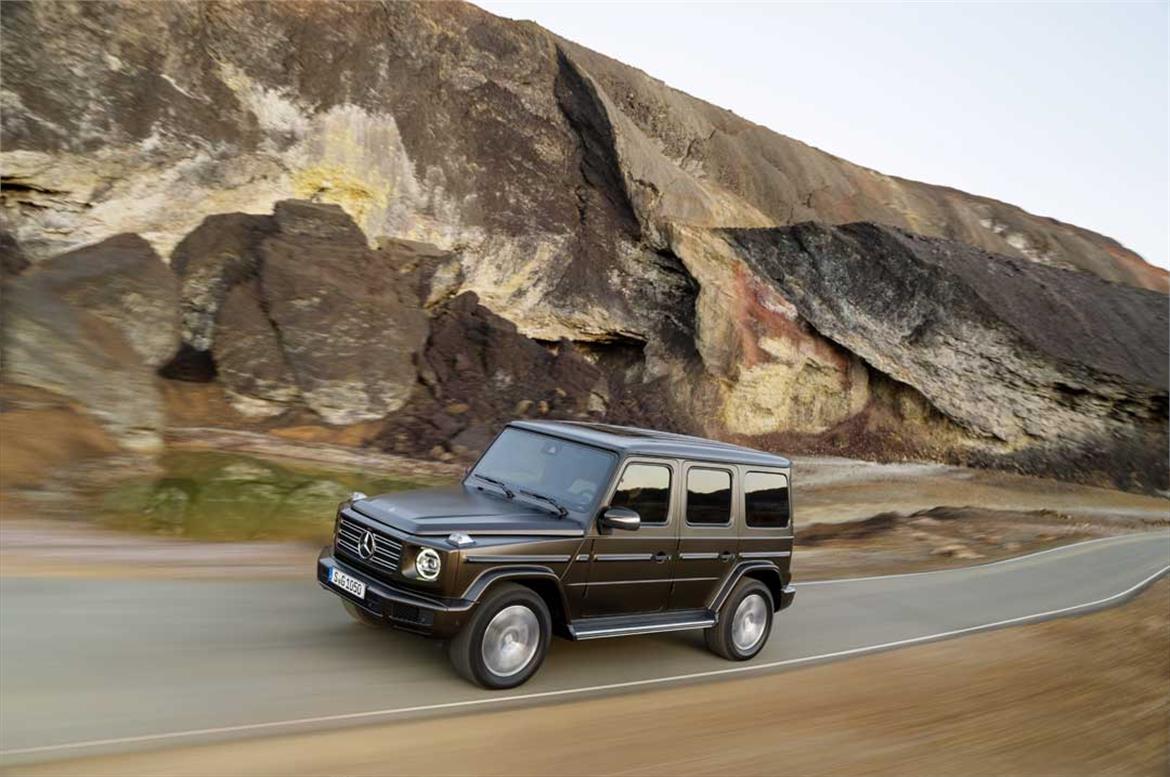 Mercedes-Benz Unveils All-New Bricktastic G-Class SUV With Redesigned Suspension, Sumptuous Interior