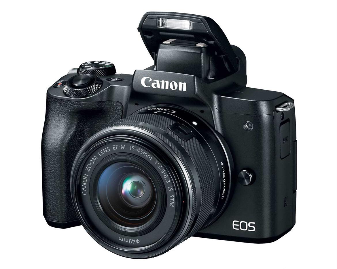 Canon's New EOS M50 Mirrorless Entry-Level DSLR Shoots 4K Video
