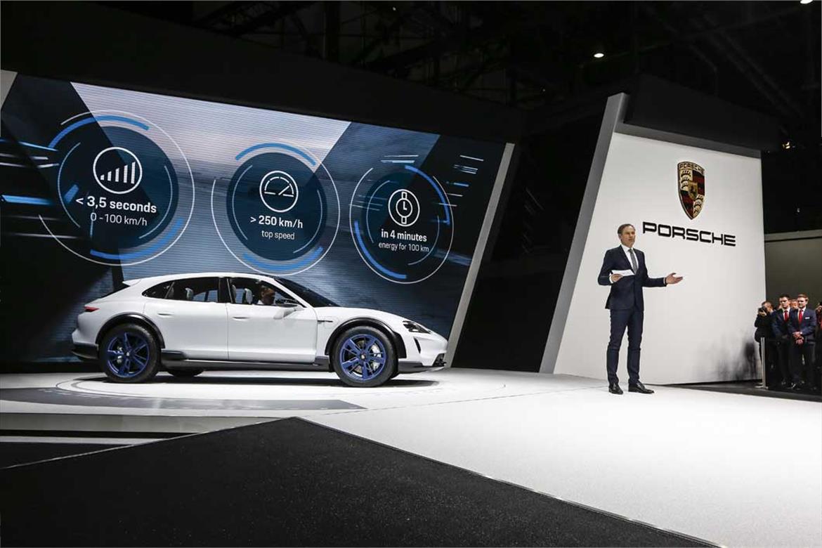 Porsche Mission E Cross Turismo EV Concept Packs 600HP Into Luxurious Soft-Roader