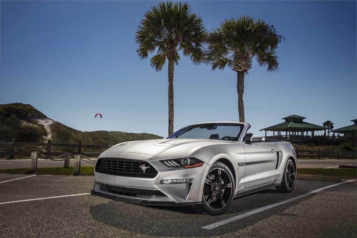 Ford Mustang 'California Special' Hits The Road With Retro Looks And Rev-Matching 6-Speed Manual