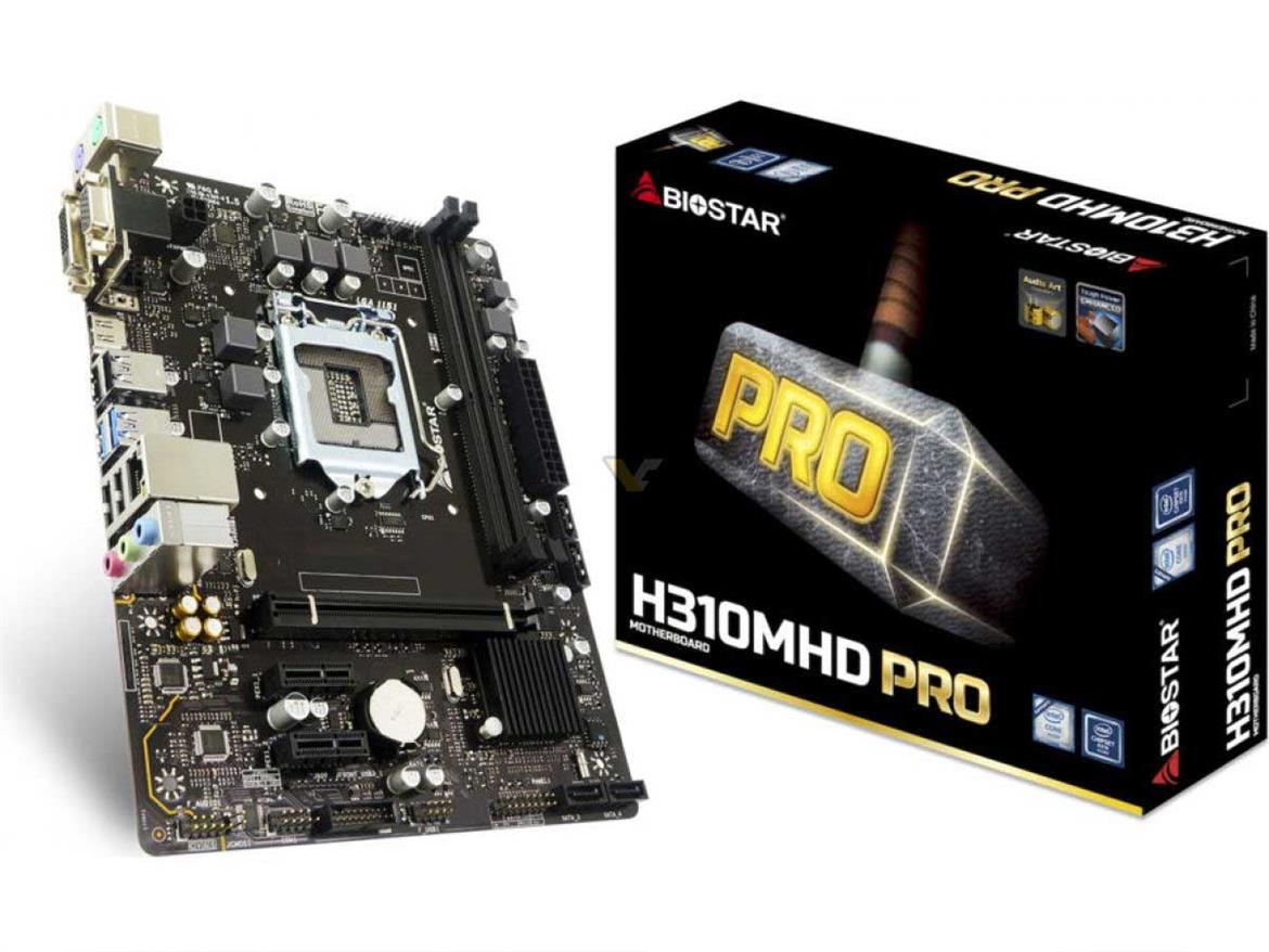 Biostar Outs B360 And H310 Motherboards Prior To Massive Coffee Lake Processor Launch On April 2