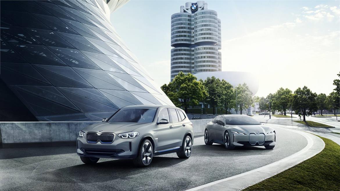 BMW Concept iX3 Crossover EV Touts 250-Mile Range, Will Fight Tesla Model X And Jaguar i-PACE