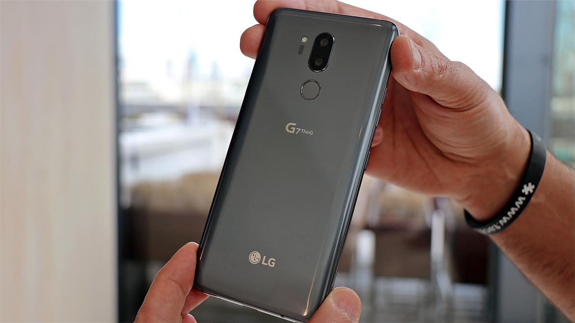 Hands-On LG's G7 ThinQ: AI-Infused With A Super-Bright Display And Big Sound