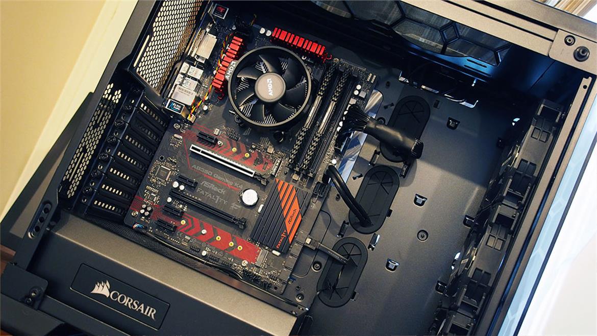 AMD And Corsair Spring Fling Raven Ridge Giveaway System Build Video