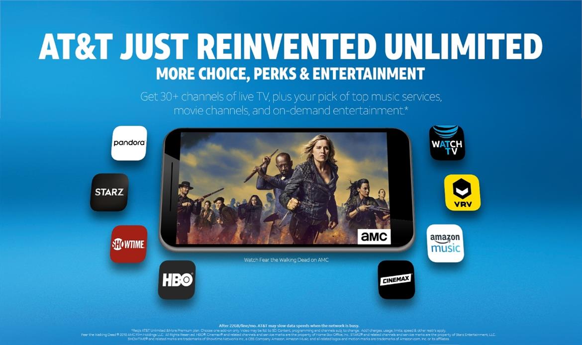 AT&T Launching Two New Unlimited Data Plans With WatchTV Live Streaming Service