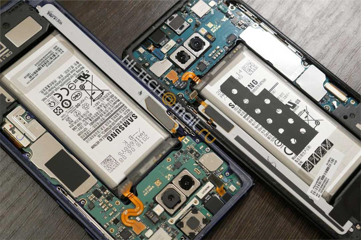 Samsung Galaxy Note 9 Teardown Reveals Notebook-Class Cooling System