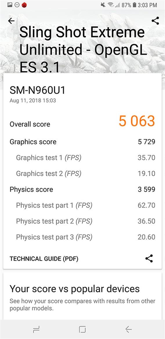 Galaxy Note 9 Vs OnePlus 6 Benchmark Bake-Off: Stamina And Throttling Compared
