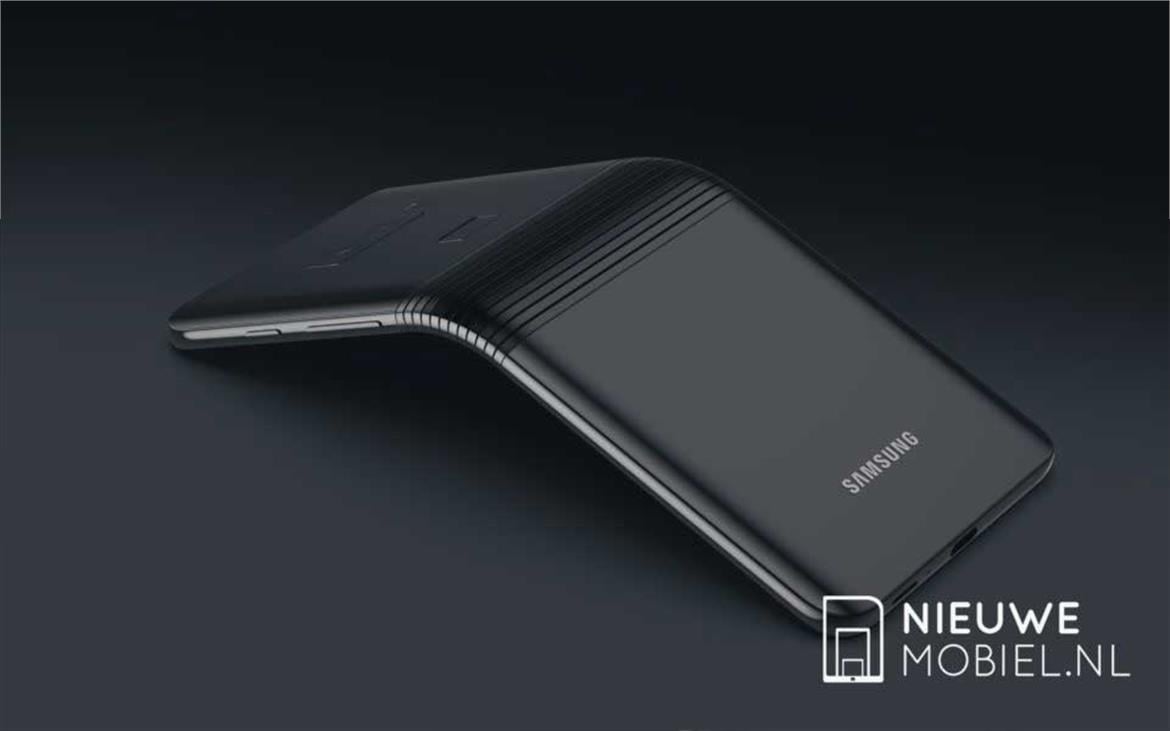 Samsung Galaxy F Render Is The Foldable Galaxy Flagship You’re Jonesing For