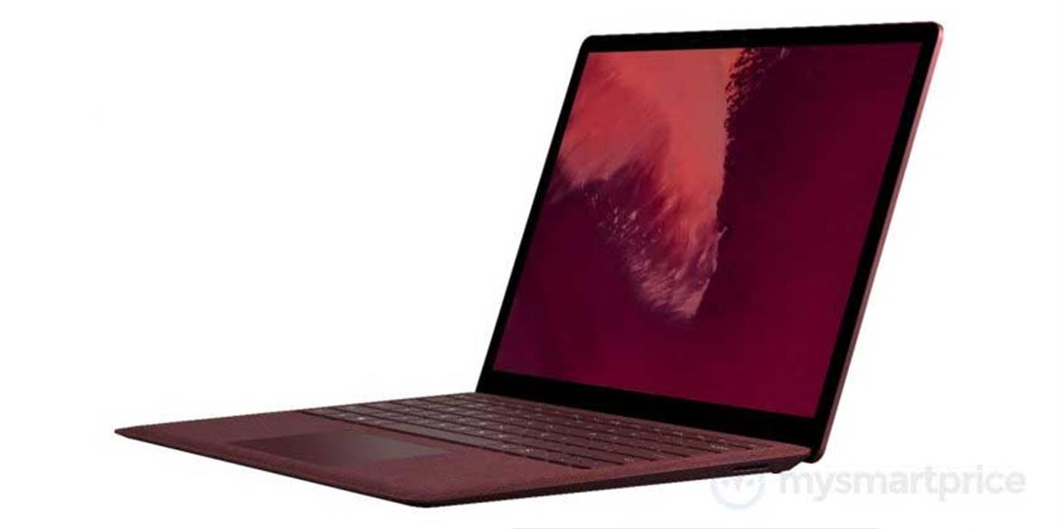 Microsoft Surface Laptop 2 Images Leak Ahead Of Early October Launch