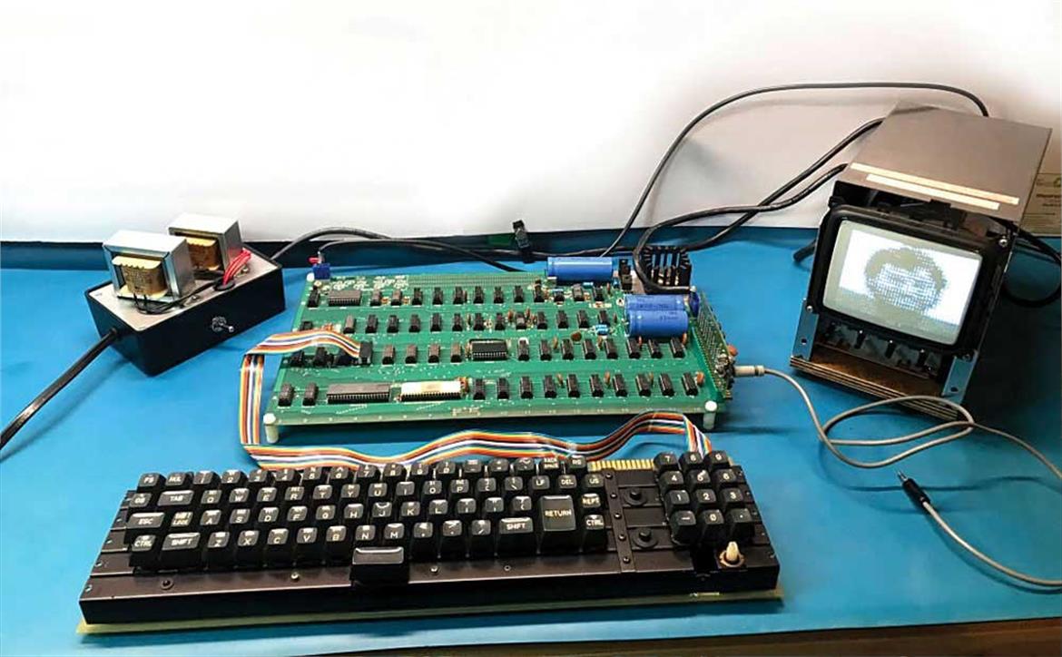 Ultra-Rare, Fully Functional Apple-1 Computer Sells For $375,000