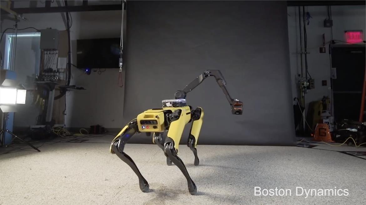 Boston Dynamics SpotMini Twerks Its Robot Booty To Uptown Funk