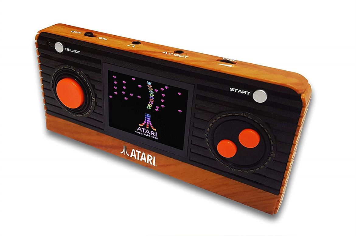 Atari Retro Handheld Console Brings Woodgrain Atari 2600 Love to Nostalgic Gamers