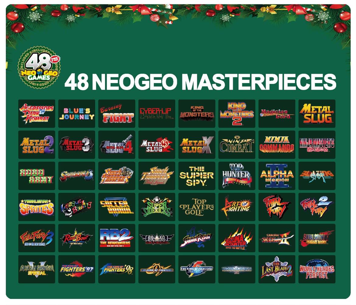 SNK Announces NeoGeo Mini Christmas Edition With More Games On Board