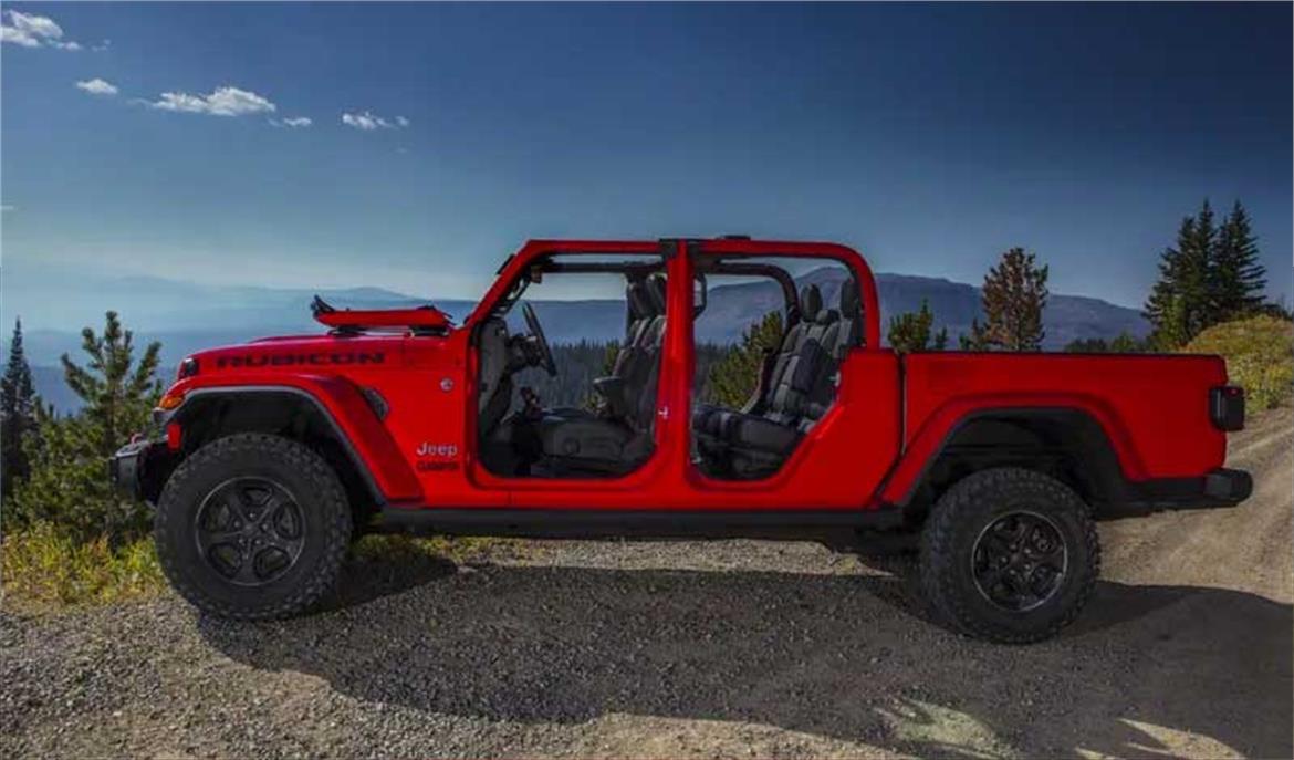 2020 Jeep Gladiator Officially Debuts As The Only Convertible Pickup Truck On Market