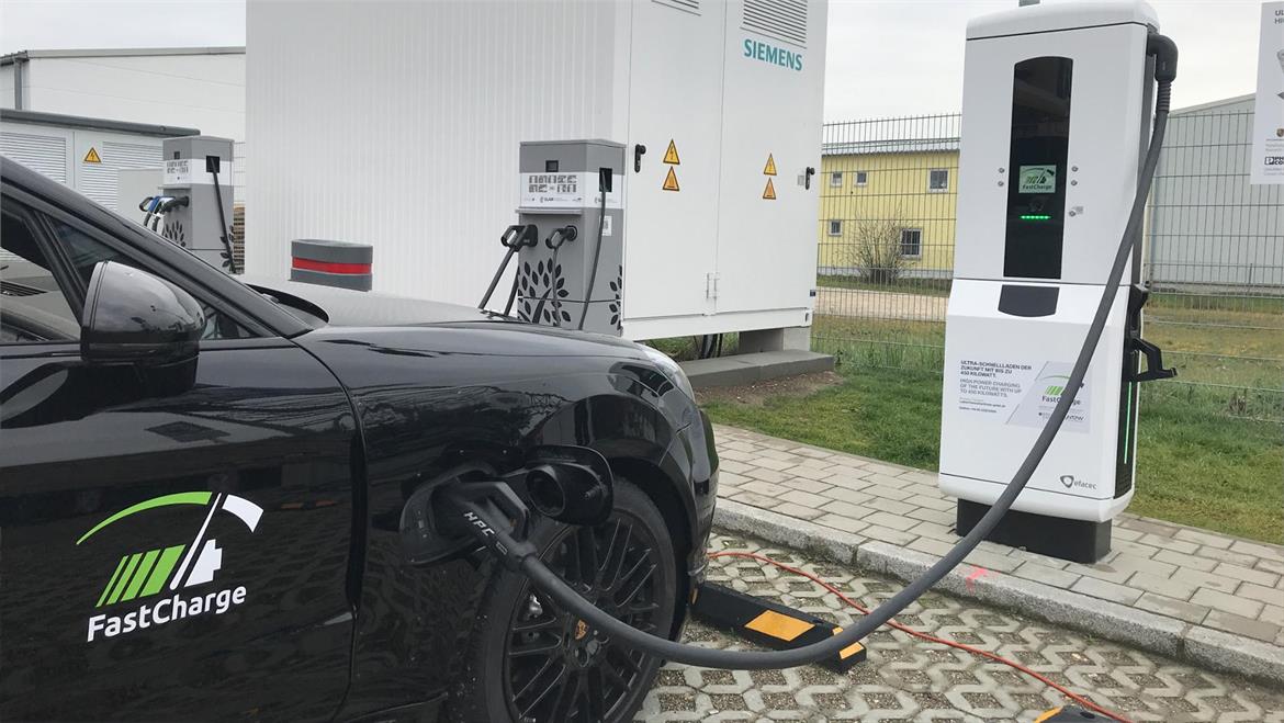 BMW And Porsche Unveil 450 kW EV Charger That Provides 60 Miles Of Range In 3 Minutes
