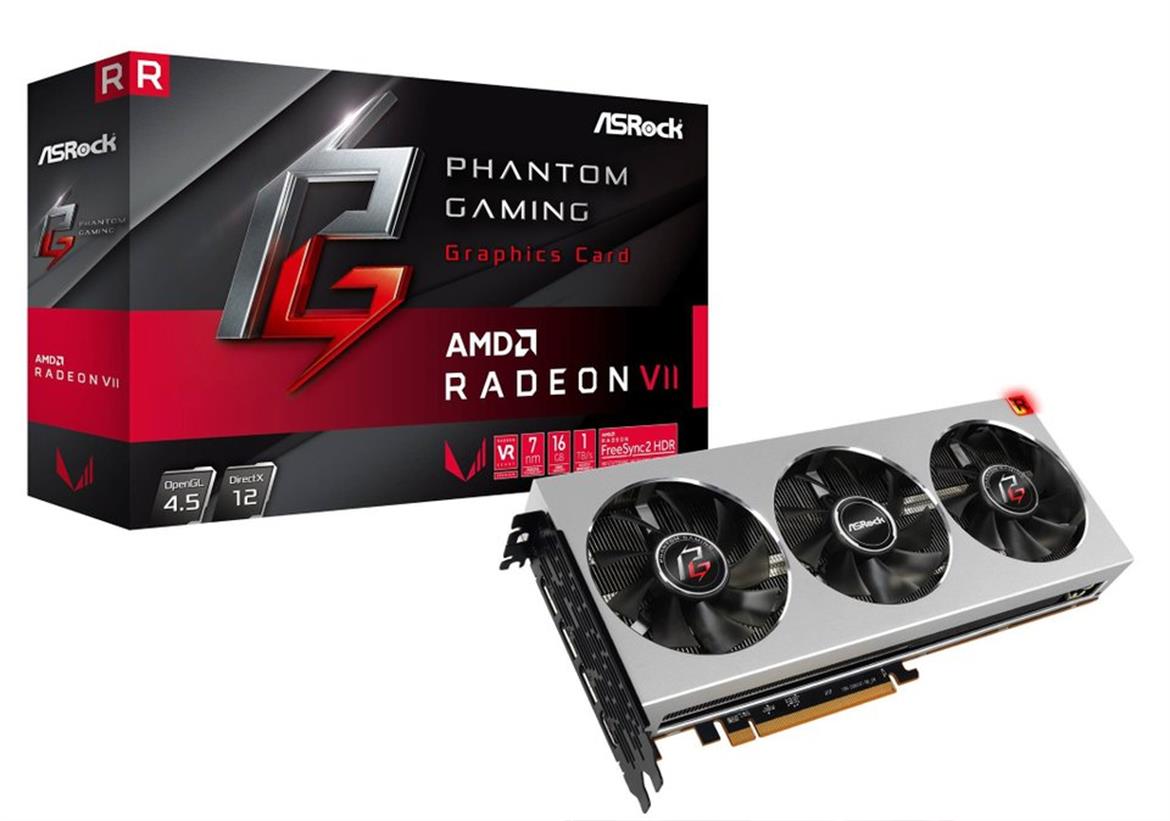 ASRock Radeon VII Phantom Gaming 7nm Vega 20 Graphics Card Revealed