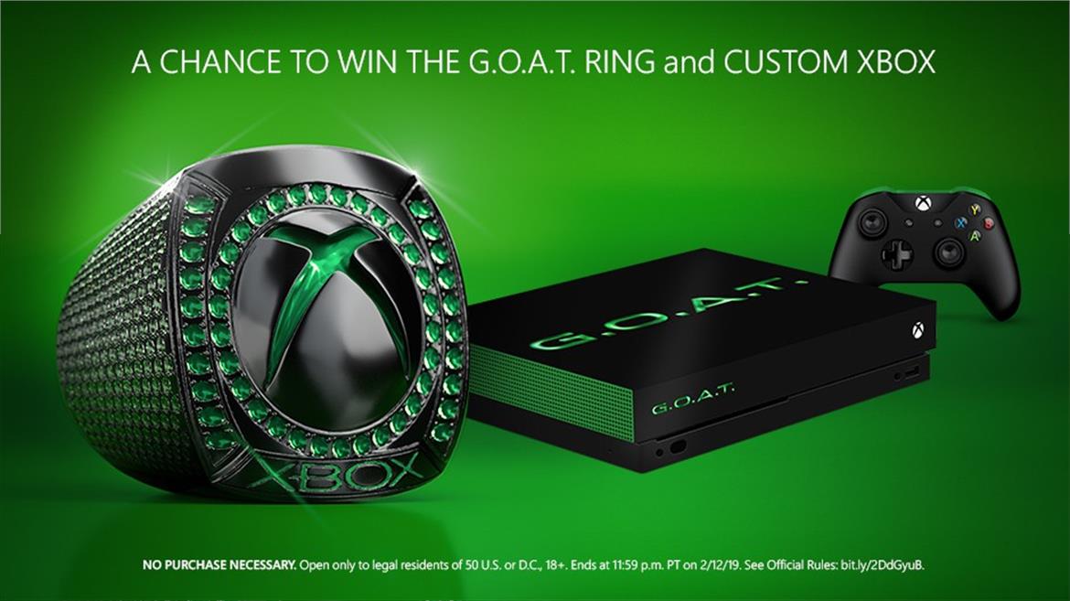 Win A G.O.A.T. Xbox One X And Diamond Ring Via Microsoft's Madden NFL 19 Contest
