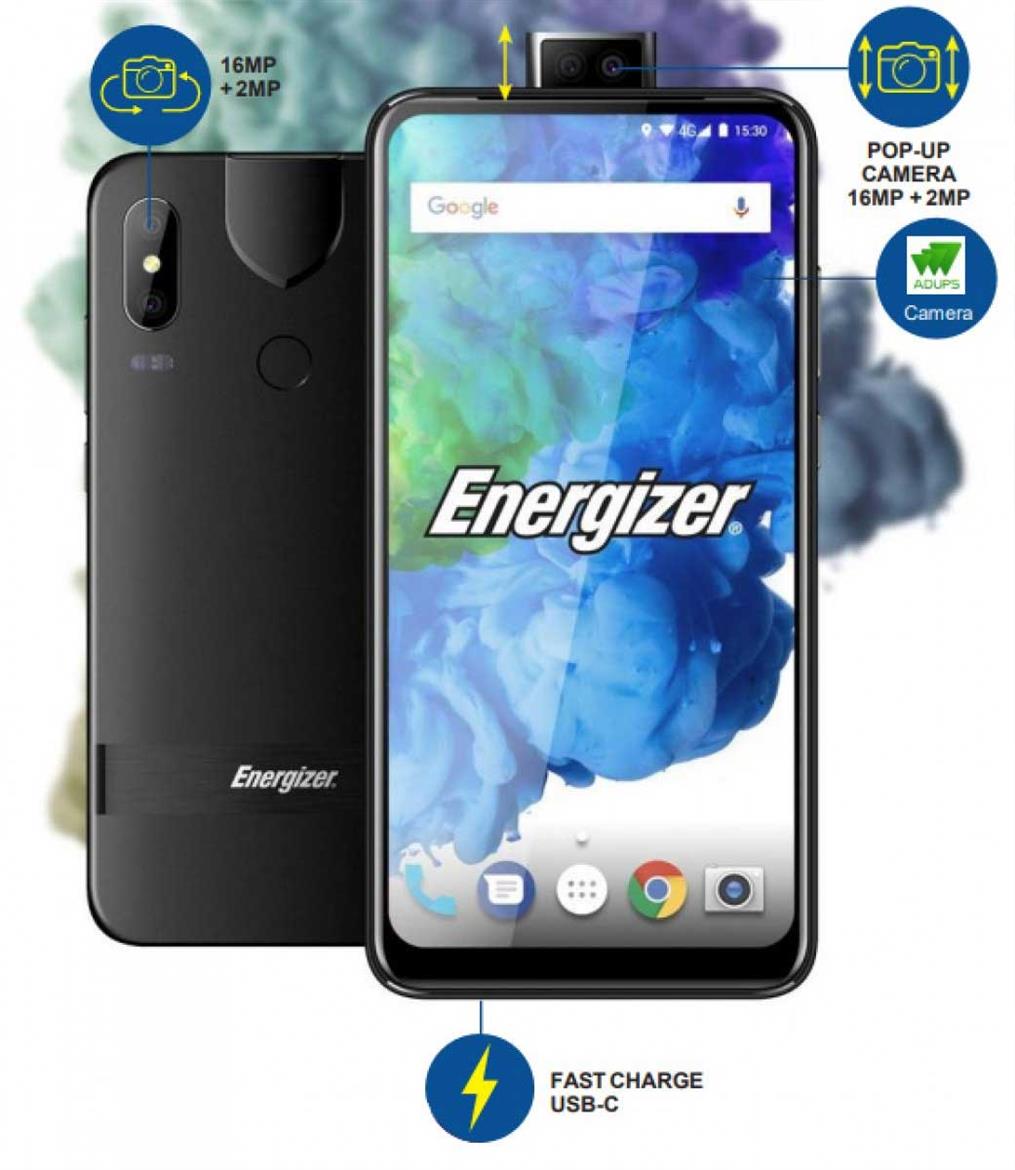 Energizer Bunny Hops Into MWC With 18000 mAh Phones And Pop-Up Selfie Cams