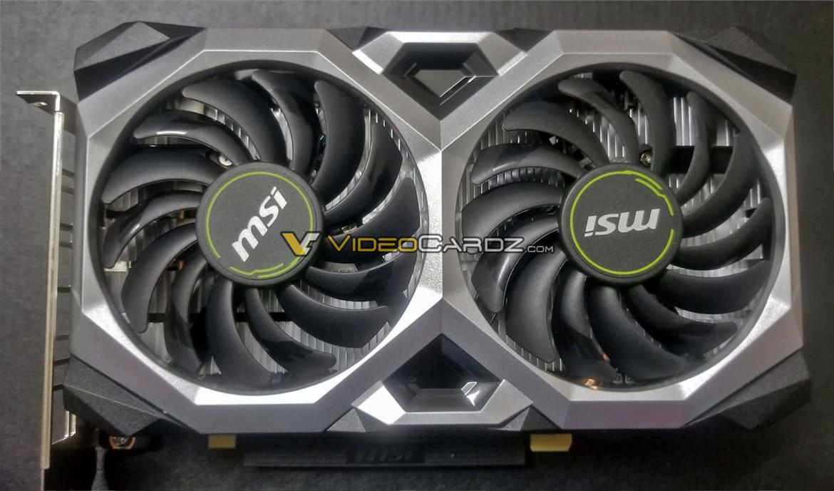 MSI GeForce GTX 1660 Ti VENTUS XS With Turing TU116 GPU Leaked
