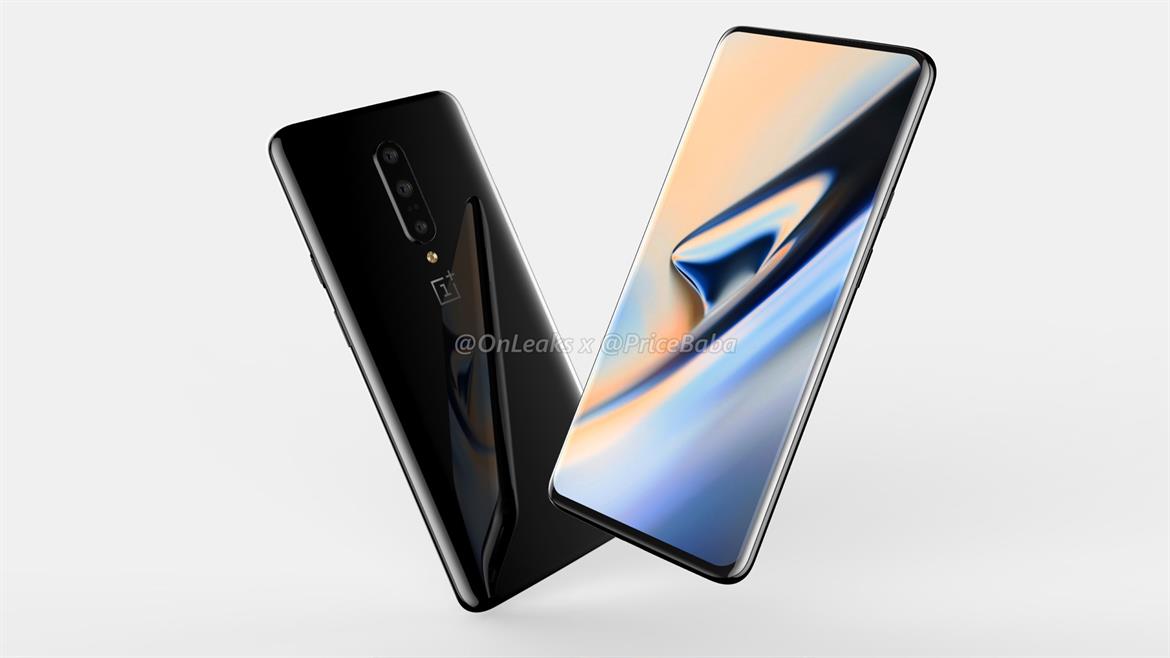 OnePlus 7 Design Leaked In Fresh Renders Confirming Pop-Up Selfie Camera