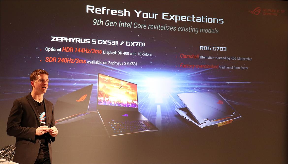 ASUS ROG Gaming Laptops Infused With 9th Gen Intel Core And GeForce Turing Unleashed In NYC