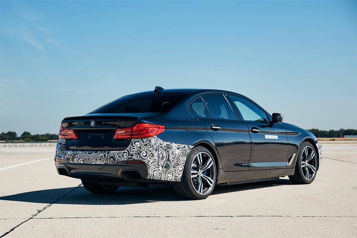 BMW's Retrofitted 5-Series EV Monster Has Over 700 Horsepower And 7,000 lb-ft Of Torque