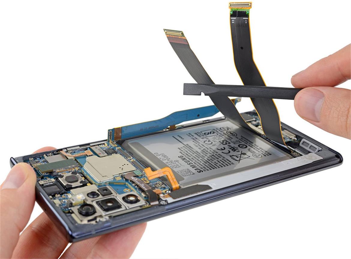 Samsung Galaxy Note 10+ 5G Teardown Reveals A Few Surprises And Horrible Repairability