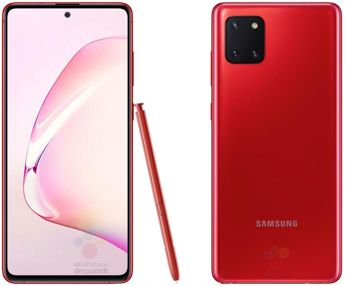Samsung Galaxy Note 10 Lite Smiles For The Camera In These Leaked Photos
