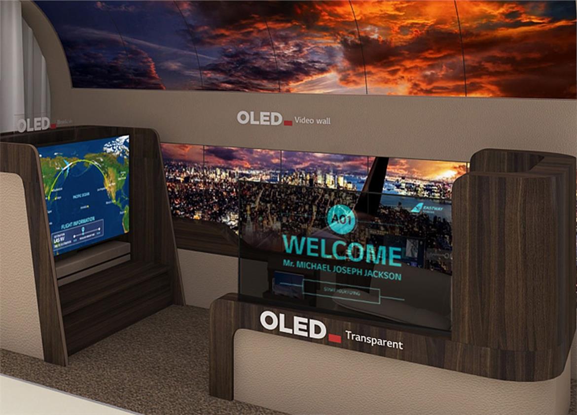 LG Unveils Wild 65-inch OLED TV That Rolls Down From Your Ceiling
