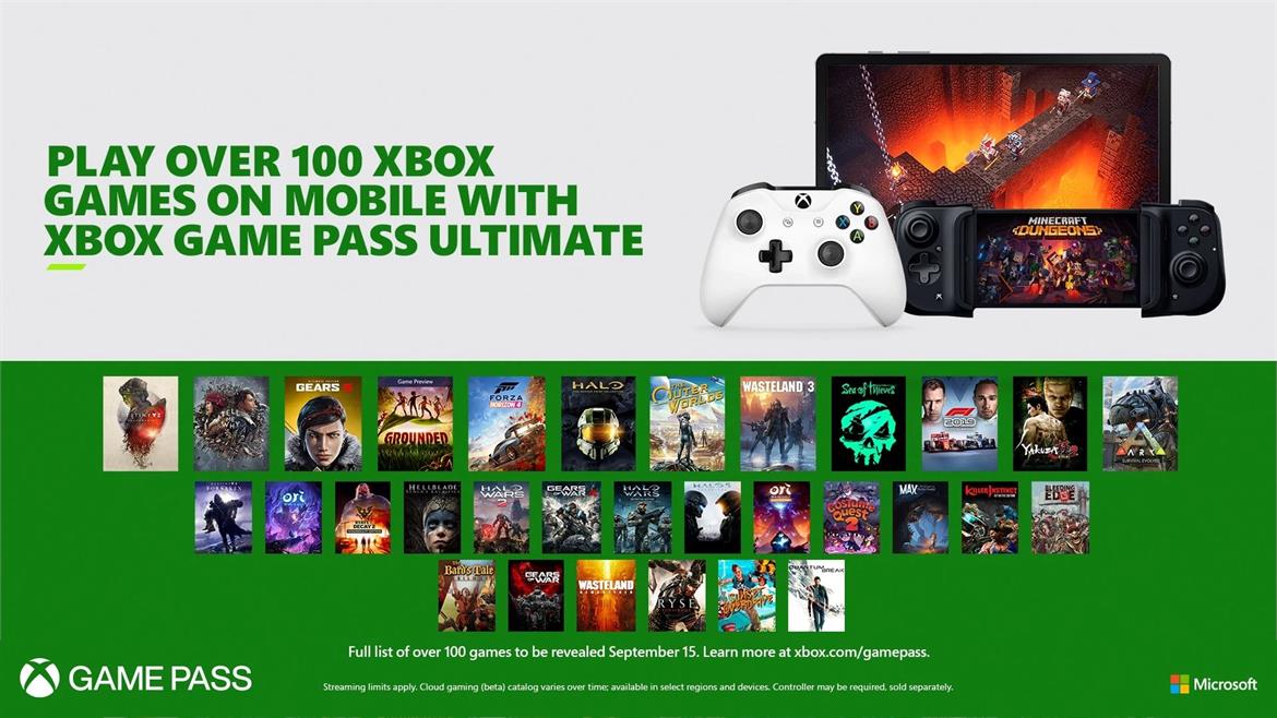 Android Cloud Streaming Comes To Xbox Game Pass Ultimate On September 15th