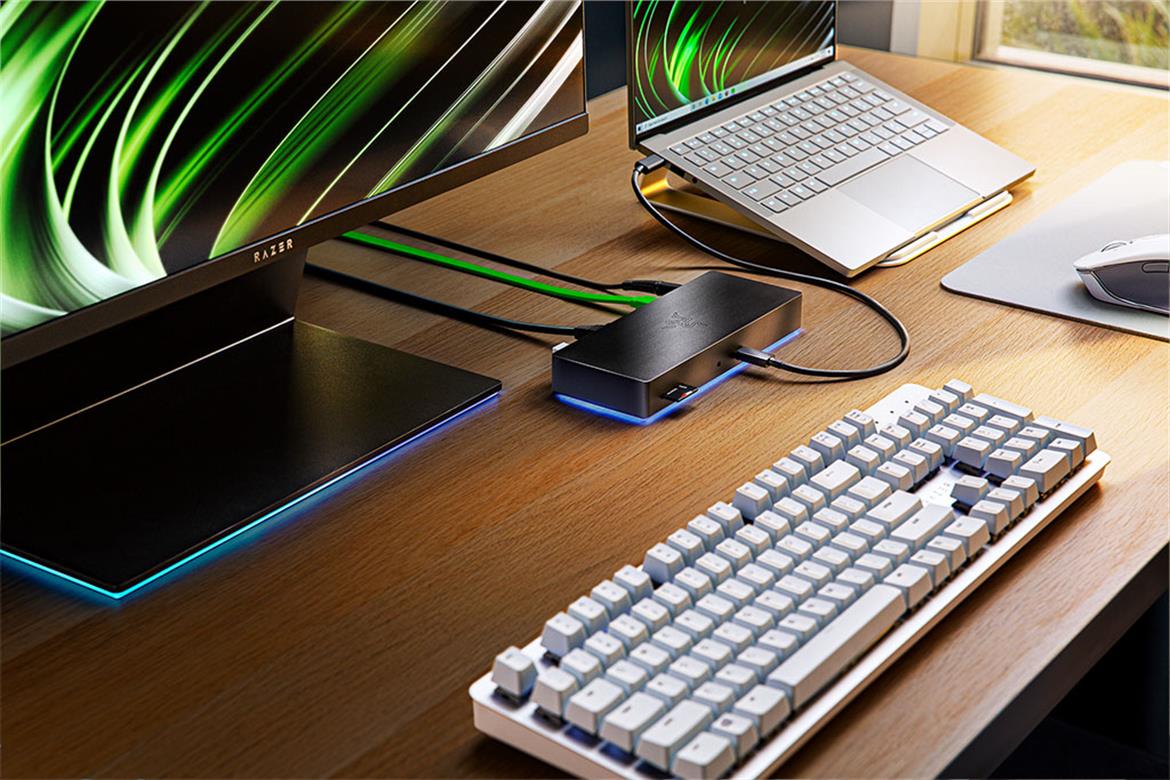 Razer's Thunderbolt 4 Dock Chroma Brings Speed, Connectivity And RGB Bling To PCs