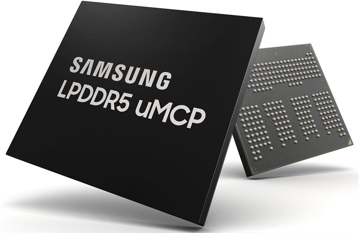 Samsung LPDDR5 Multichip Package Brings Performance And Efficiency To Mainstream Phones