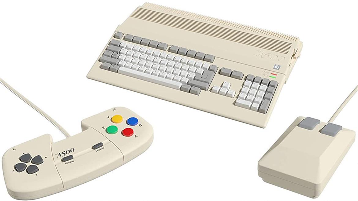 Retro Games THEA500 Mini Reboots Commodore Amiga 500 For Gaming Nostalgia