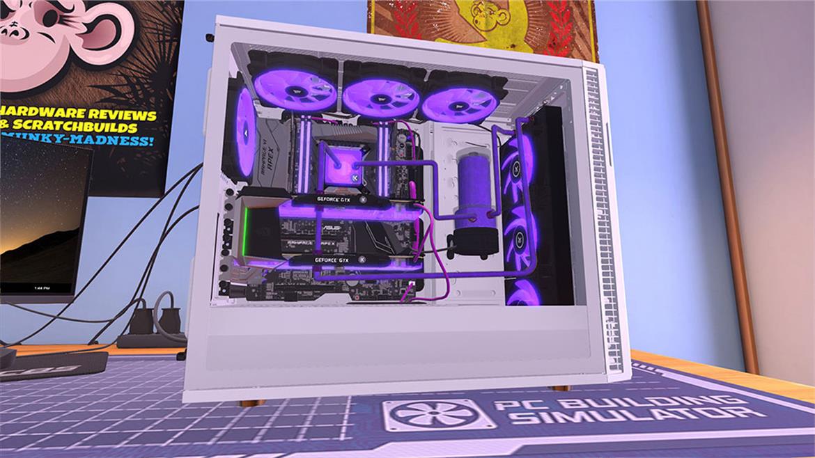 Today's Epic Free Game PC Building Simulator Lets You Imagine GPUs Are In Stock