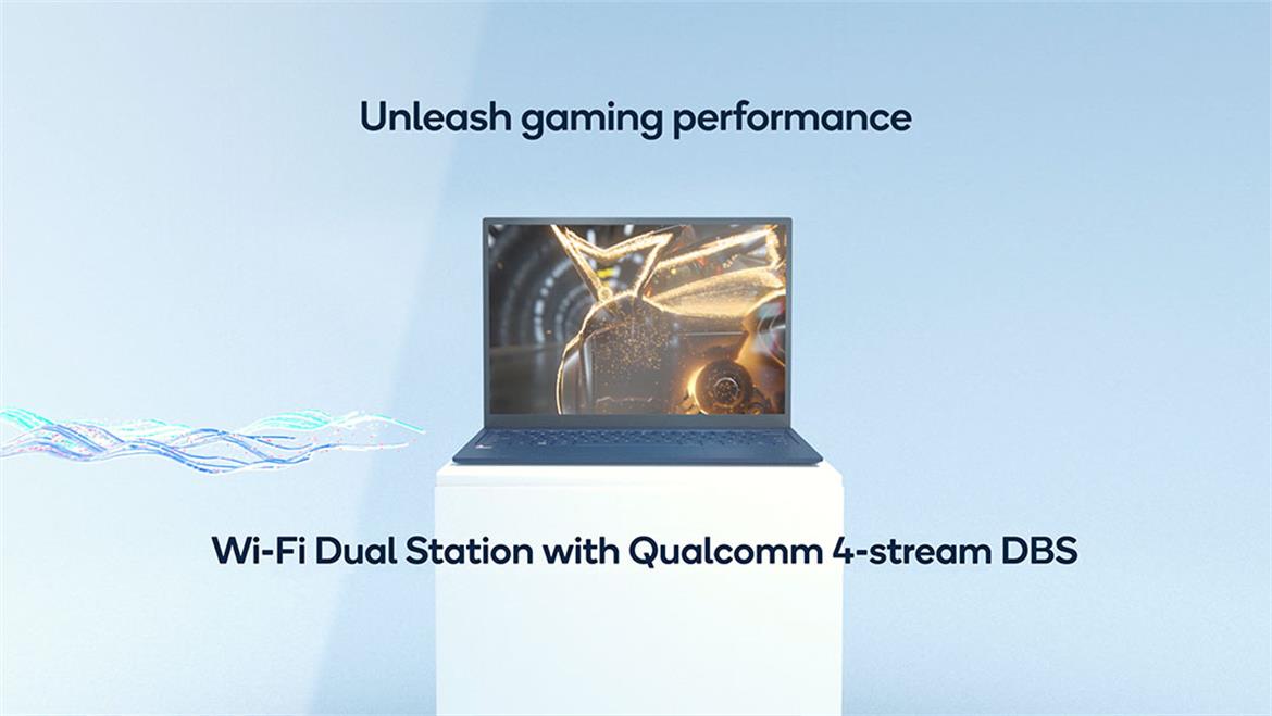 Qualcomm Dual Station Wi-Fi 6E Tech Brings Wired Ping Times To Windows 11 Gamers