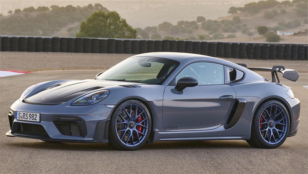 Porsche 718 Cayman GT4 RS Harnesses 493HP For A Top Speed Of Nearly 200MPH