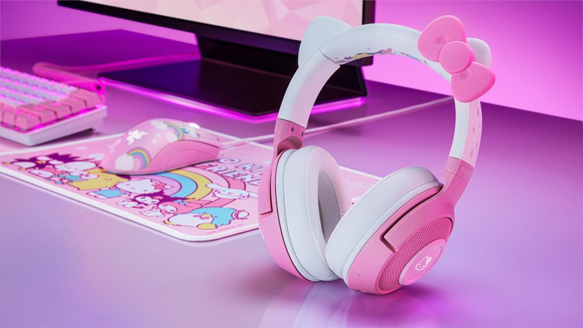 Razer’s Fiercely Pink Hello Kitty Streaming Gear Will Make Your Twitch Viewers Rawr