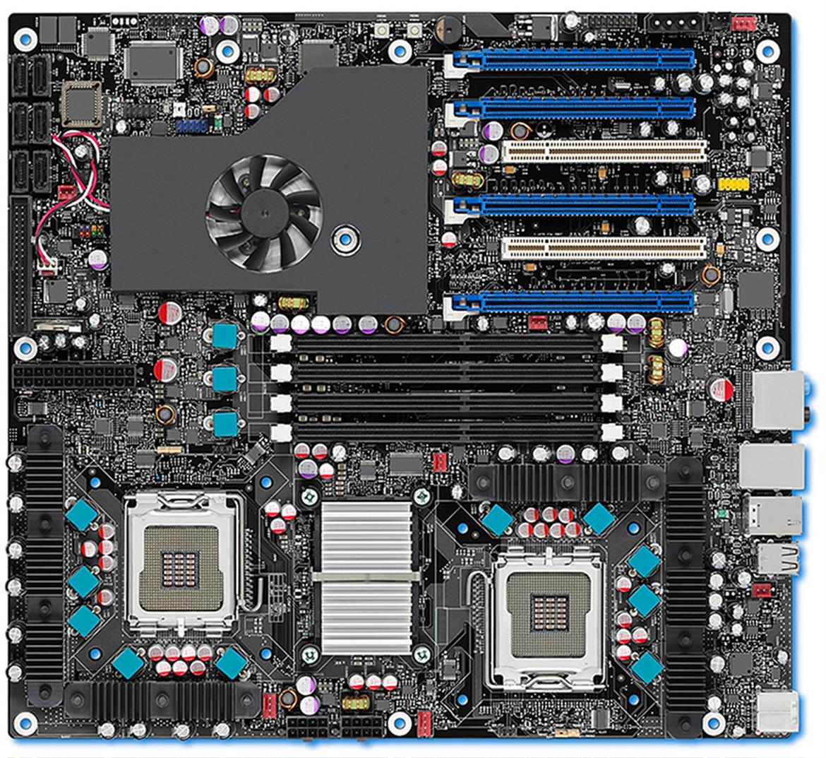 Intel Skulltrail Motherboard Sneak Peek