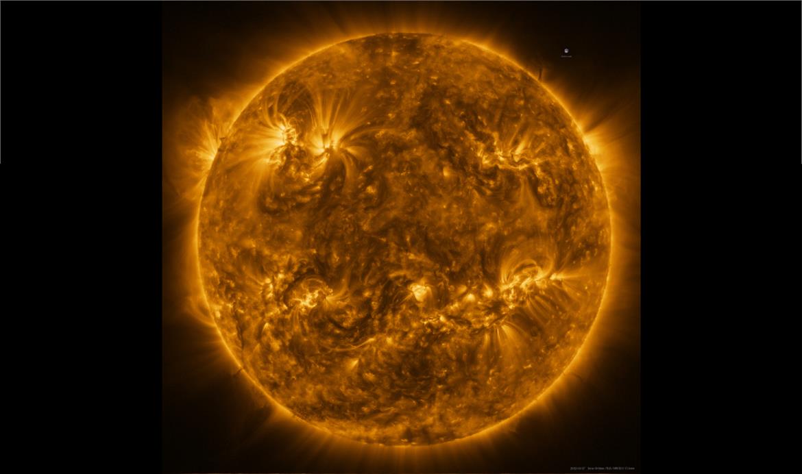 This Solar Orbiter's Sizzling Picture Of The Sun Is The Closest View Ever Of Earth's Star
