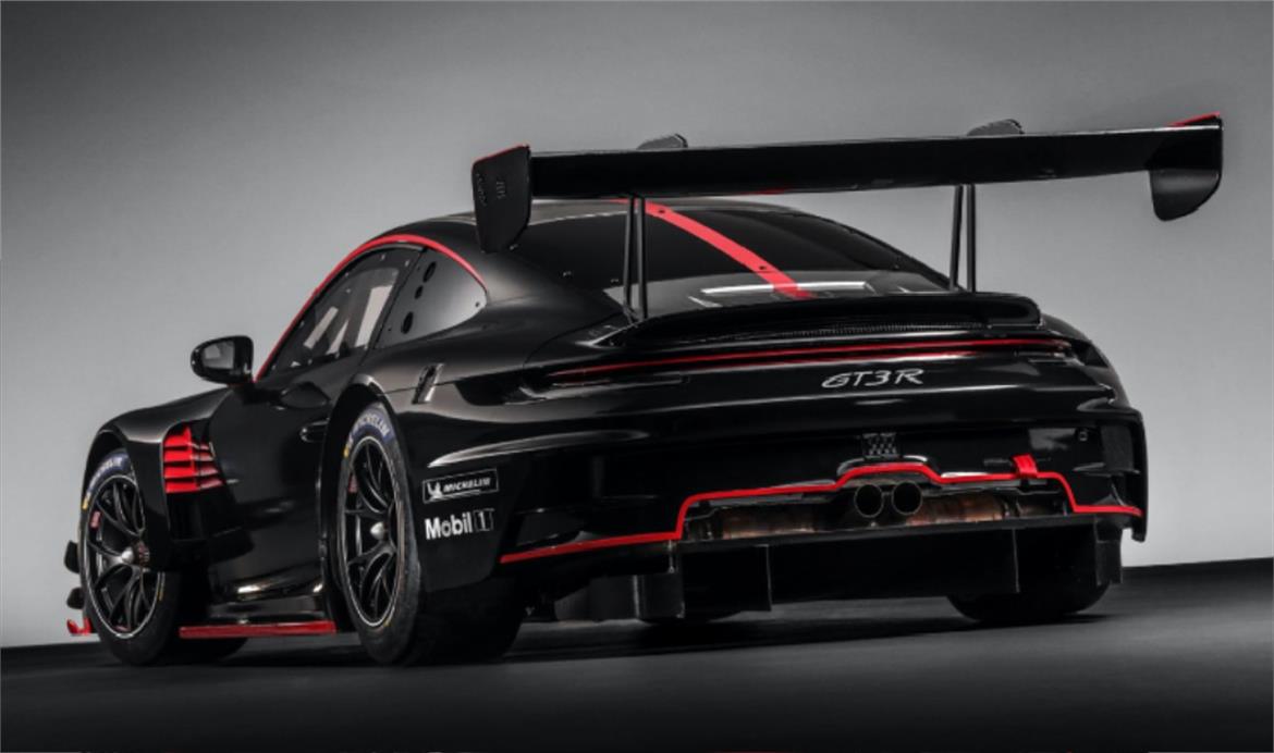 Porsche 911 GT3 R Race Car Unveiled, A Stunning Flat-Six 565 HP Winged Beast