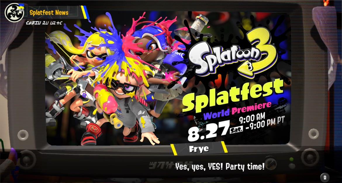 Splatoon 3 Direct Livestream Jots Down New Moves, Weapons, Stages, And More