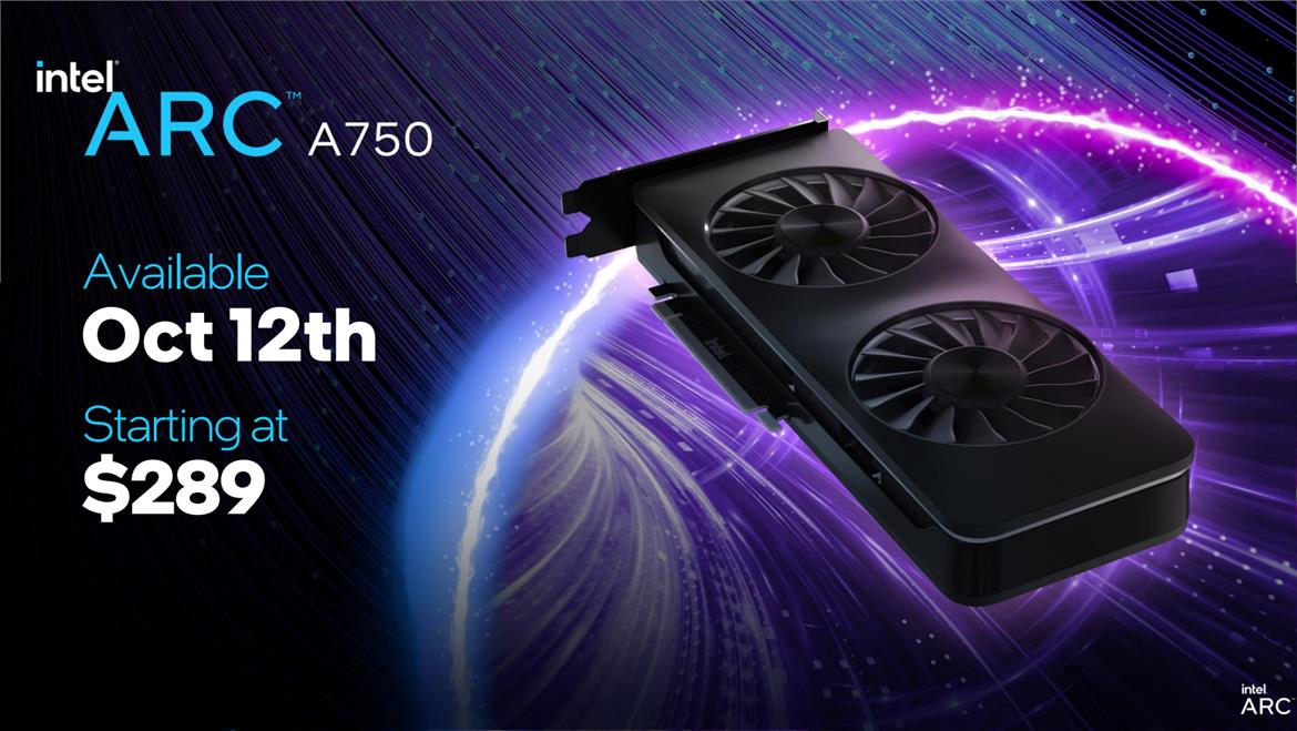 Intel Arc Alchemist A770 LE And A750 Release Dates And Pricing Revealed