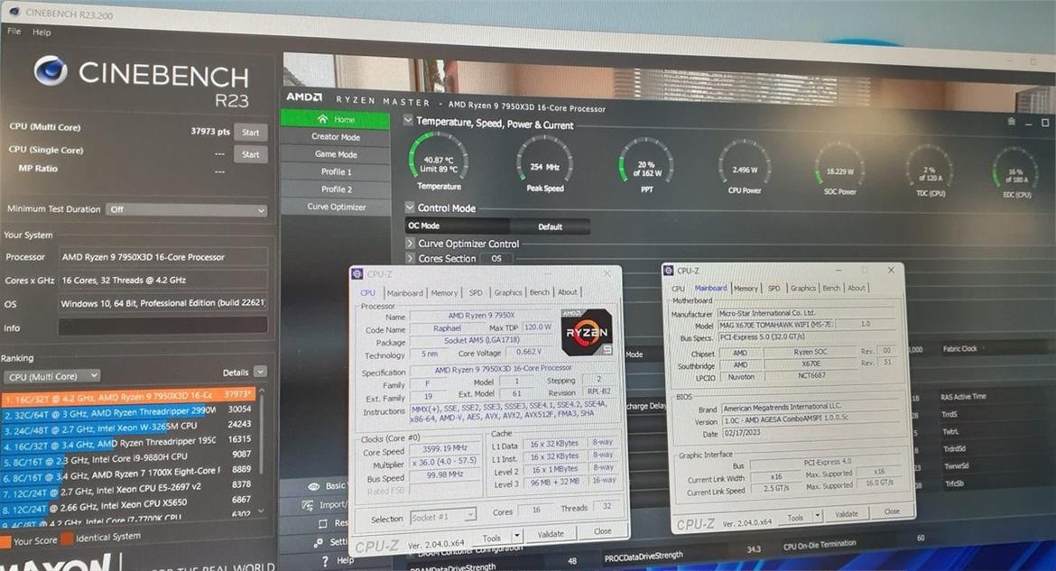 Alleged Ryzen 9 7950X3D Benchmark Leak Shows AMD’s 3D V-Cache CPU Besting Intel’s 13900K