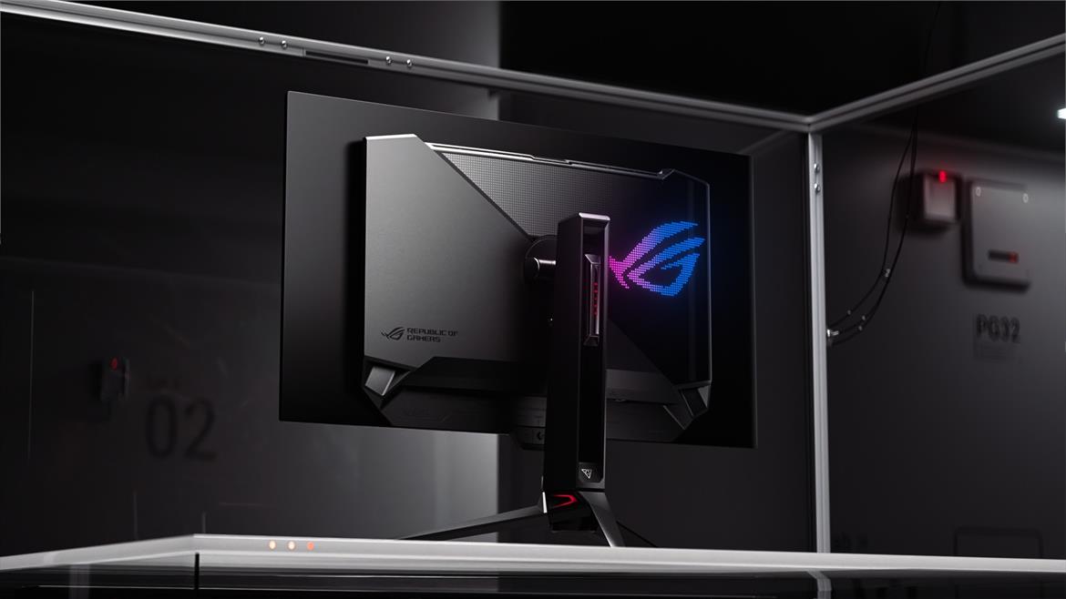 ASUS ROG Lays Claim To World's First 32" 4K OLED 240Hz Gaming Monitor